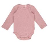 Little Dutch Baby bodysuit long sleeves Pink Melange bodijs ar garajām rokām rozā 50/56.izm.