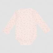 Little Dutch Bodysuit long sleeves Little Pink Flowers bodijs ar garajām piedurknēm rozā 50/56 izm.