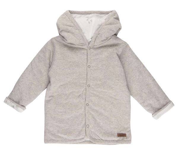 Little Dutch Baby jacket Ocean Grey Melange pelēka jaka 62.izmērs