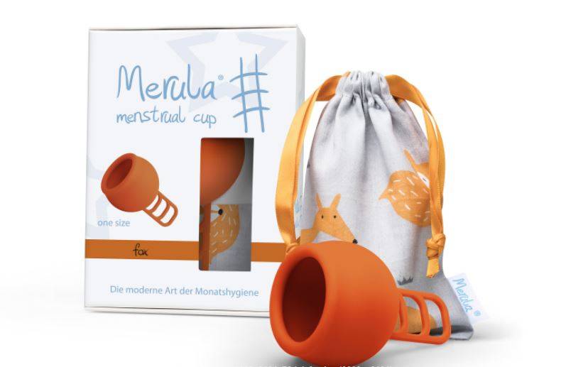 Menstruālā piltuve Merula Fox oranža