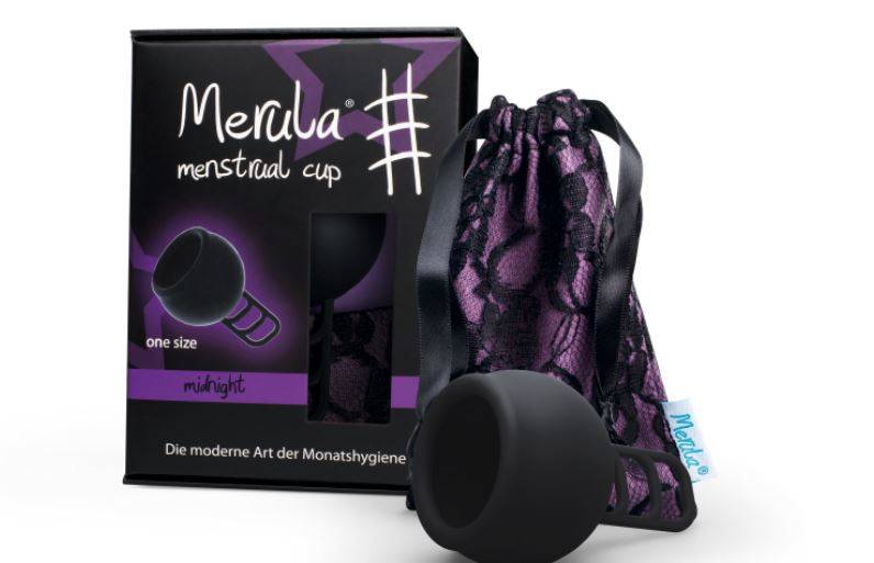 Menstruālā piltuve Merula Midnight melna