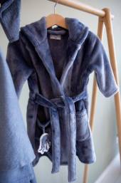 Little Dutch Baby bathrobe vannas halāts zils 74/80 izm.