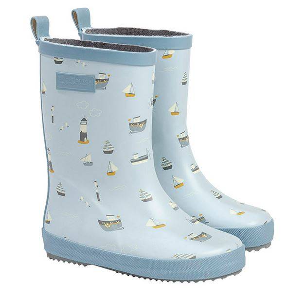 Little Dutch Rain Boots Sailors Bay Blue gumijnieki zili 24/25 izm.