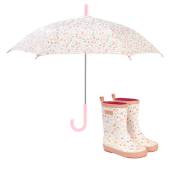 Little Dutch Rain Boots Flowers & Butterflies gumijnieki rozā 24/25 izm.