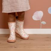 Little Dutch Rain Boots Flowers & Butterflies gumijnieki rozā 24/25 izm.