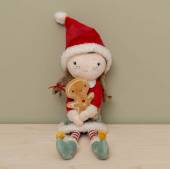 Cuddle Doll Christmas Rosa 35 cm – Limited Edition mīkstā lellīte Ziemassvētku Rosa