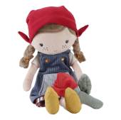 Little Dutch cuddle doll Farme Rosa 35 cm Little Farm mīkstā lellīte fermere Rosa