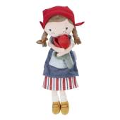 Little Dutch cuddle doll Farme Rosa 35 cm Little Farm mīkstā lellīte fermere Rosa