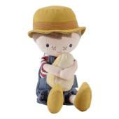 Little Dutch cuddle doll farmer Jim 35 cm Little Farm mīkstā lellīte fermeris Džims