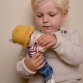 Little Dutch cuddle doll farmer Jim 35 cm Little Farm mīkstā lellīte fermeris Džims