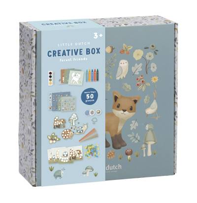 Little Dutch Creativity Box XL Forest Friends radošā kaste