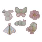 Little Dutch 6 in 1 Puzzles Flowers & Butterflies komplekts ar 6 puzlēm