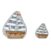 Little Dutch 6 in 1 Puzzles Sailors Bay komplekts ar 6 puzlēm