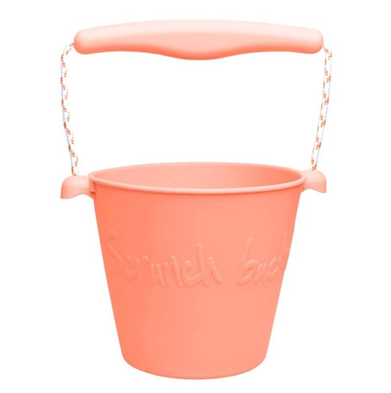 Scrunch bucket coral silikona spainis