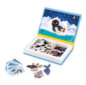 Janod Magnetic Book Polar animals magnētiskā grāmata - polārie dzīvnieki