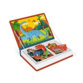 Janod Magnetic Book Dinosaurs magnētiskā grāmata - dinozauri