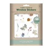 Little Dutch Window stickers Flowers and Butterflies logu uzlīmes