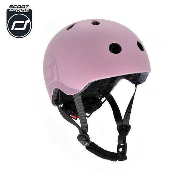 Scoot and Ride Helmet S-M rose ķivere rozā krāsā 51-55 cm.