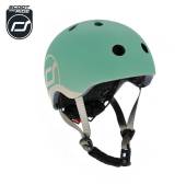 Scoot and Ride Helmet XXS-S forest ķivere tumši zaļā krāsā 45-51 cm.