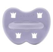 Hevea Pacifier - Dusty Violet dabīgā kaučuka knupītis violets  3-36 mēn. apaļš