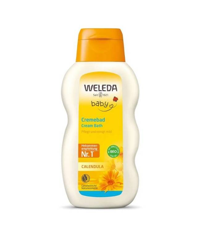 Weleda kliņģerīšu vannas krēms bērniem, 200ml