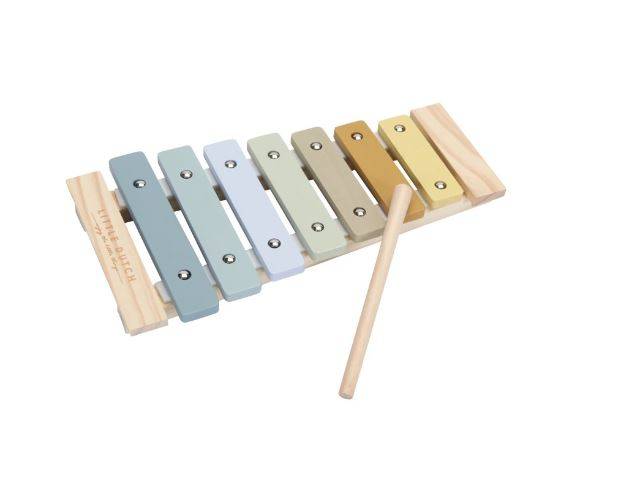 Little Dutch Xylophone blue koka ksilofons zils