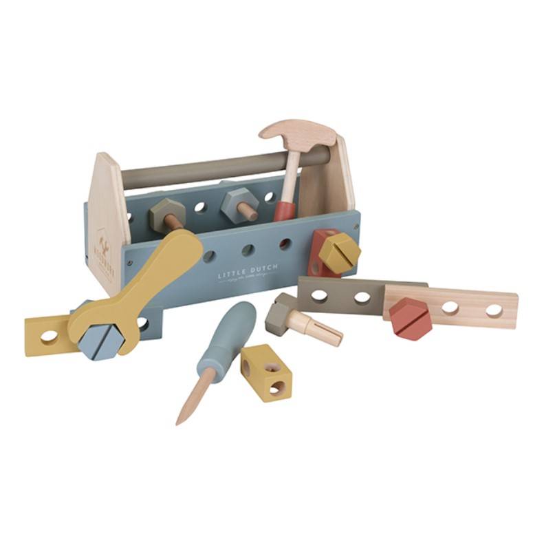 Little Dutch Children’s toolbox FSC koka instrumentu kaste