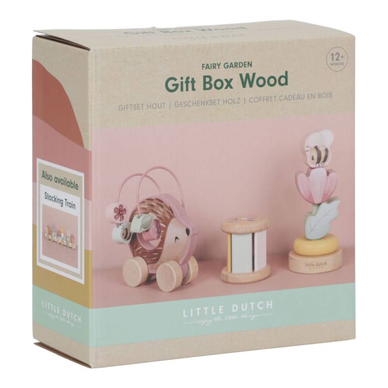 Little Dutch Gift box wood Fairy Garden dāvanu kastīte