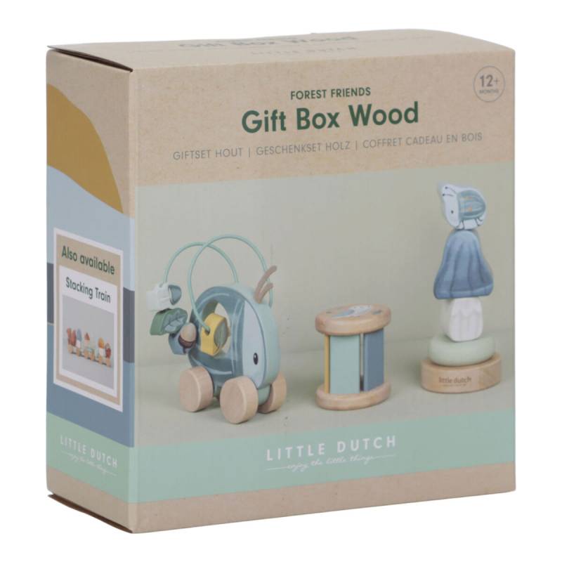 Little Dutch Gift box wood Forest Friends dāvanu kastīte