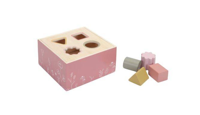 Little Dutch shape sorter formiņu šķirotājs rozā