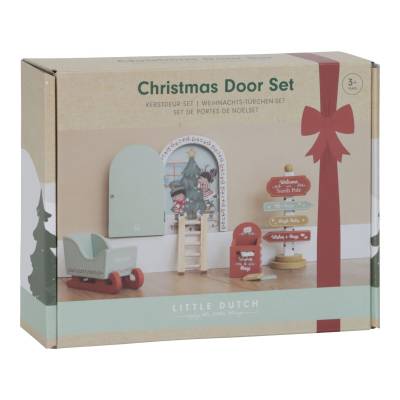 Little Dutch Christmas Door Set Ziemassvētku komplekts