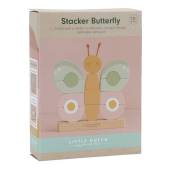 Butterfly Stacking Puzzle ´Flowers & Butterflies´ FSC koka taurenītis