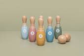 Little Dutch Bowling Set FSC koka boulinga spēle