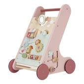 Little Dutch Multi-activity Baby Walker ´Flowers & Butterflies´ koka aktivitāšu staigulītis