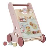 Little Dutch Multi-activity Baby Walker ´Flowers & Butterflies´ koka aktivitāšu staigulītis