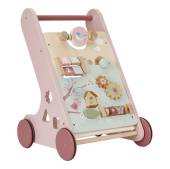 Little Dutch Multi-activity Baby Walker ´Flowers & Butterflies´ koka aktivitāšu staigulītis