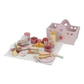 Little Dutch Picnic Play Set FSC wood koka rotaļu piknika grozs