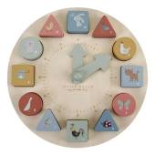 Little Dutch Puzzle Clock koka puzles pulkstenis