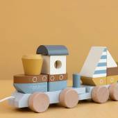 Little Dutch Stacking Train Sailors Bay koka vilciens