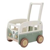 Little Dutch Walker Wagon ´Retro bus´ FSC koka stumjamais vagons