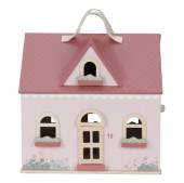 Little Dutch wooden portable dollhouse FSC pārnēsājamā koka leļļu māja