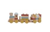 Little Dutch Wooden stacking train FSC koka vilciens