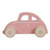 Little Dutch wooden toy car pink koka mašīna rozā