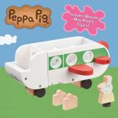 Peppa Pig Wooden Aeroplane cūciņas Peppas koka lidmašīna