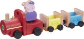 Peppa Pig Wooden Grandpa Pigs Train cūciņas Peppas vectēva koka vilciens