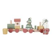 Stacking Train ´Christmas´ FSC – Limited Edition Ziemassvētku koka vilciens