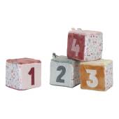 Little Dutch Set of soft cubes ´Flowers & Butterflies´ mīksto kubu komplekts