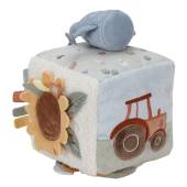 Little Dutch soft activity cube Little Farm mīkstais aktivitāšu kubs