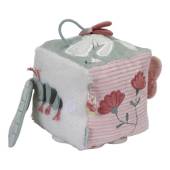 Little Dutch Soft activity cube ´Flowers & Butterflies´ mīkstais aktivitāšu kubs