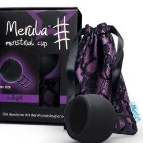 Menstruālā piltuve Merula Midnight melna